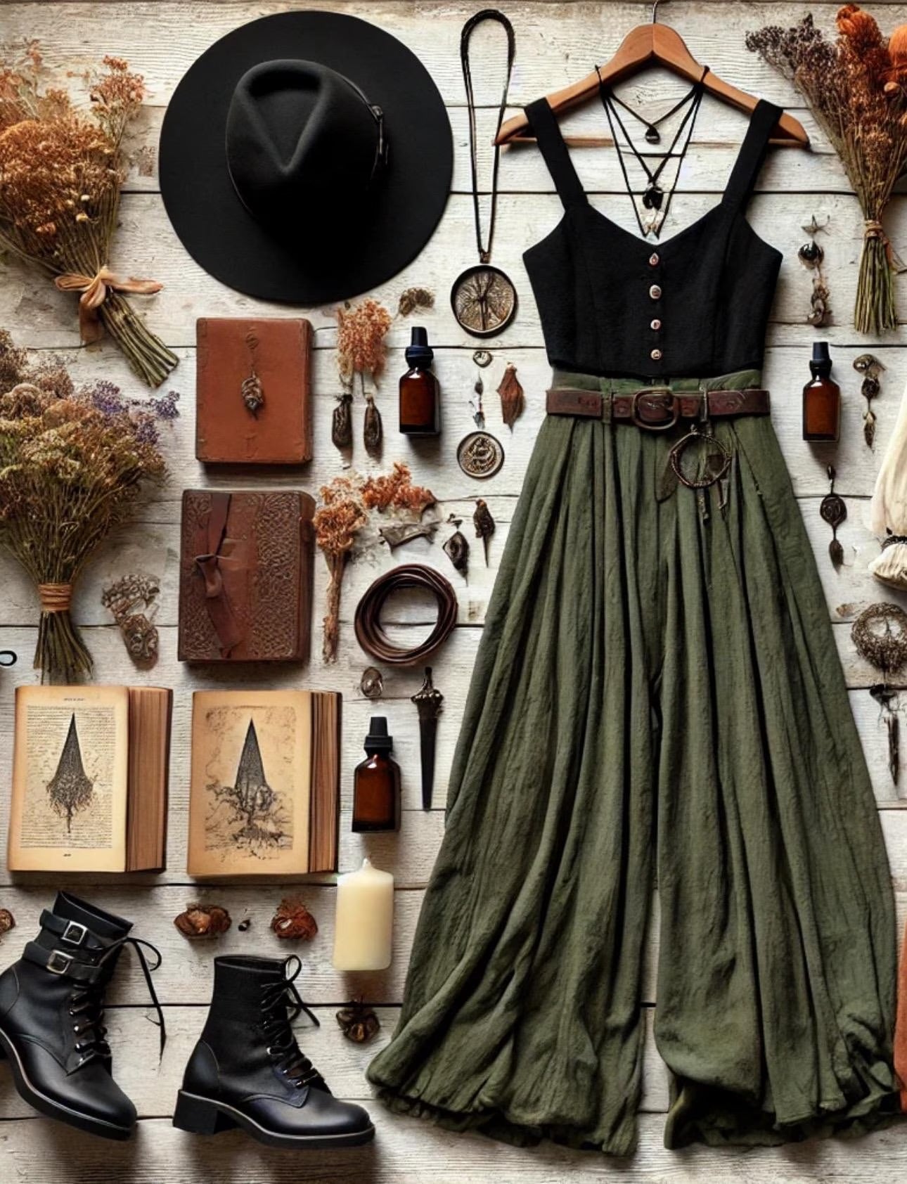 Fall Witchcore Thrifted Clothing Bundle Cottage Witch Autumn Outfit Set Boho Dark Academia Vintage Inspired Wardrobe Curated Ethical
~ Women’s Size LARGE