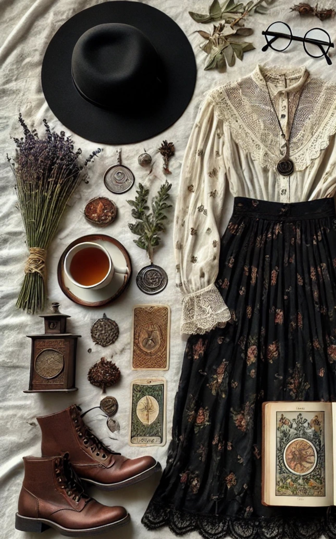 The Aunts ~ Practical Magic Style Bundle Box ~ Women’s Size SMALL
