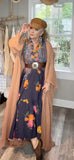 Boho Vibes in this Stunning Anthropologie Dress, boho fall dress, medium