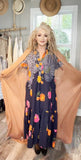 Boho Vibes in this Stunning Anthropologie Dress, boho fall dress, medium