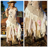 Shabby chic crochet wrap, or shawl, boho chic, perfect for fall, custom made