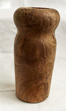 Artisan made hand turned wooden vase