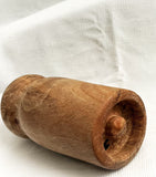 Artisan made hand turned wooden vase