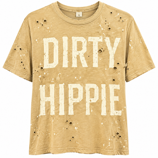 Dirty Hippie Distressed Tee