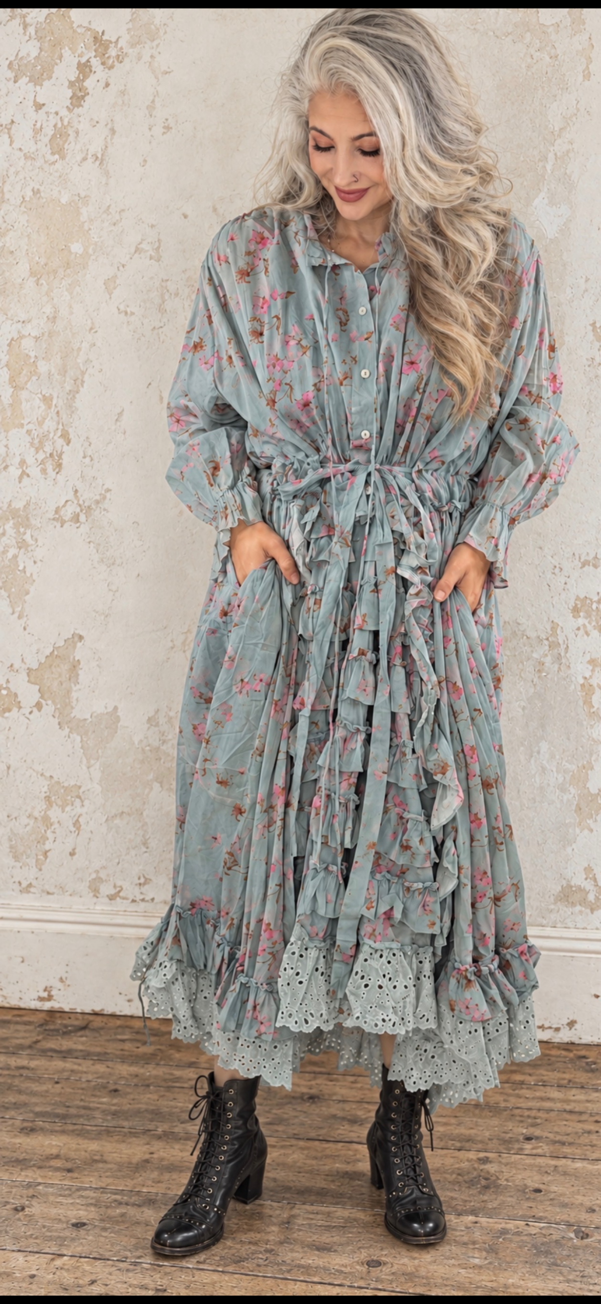 Whispering Blooms Duster