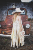 Boho gypsy lace sundress, spring dresses, True Rebel Clothing S M